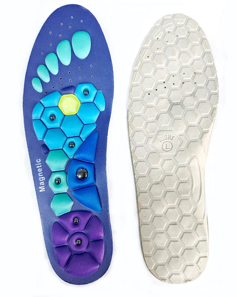 Unisex All-Day Shock-Absorbing Insoles - High Arch Support, Ideal for Running