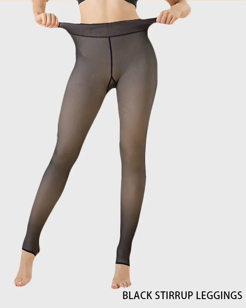 Translucent Fleece Lined Tights