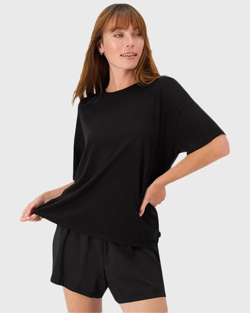 Supersoft Women's Lounge Tee & Shorts Set
