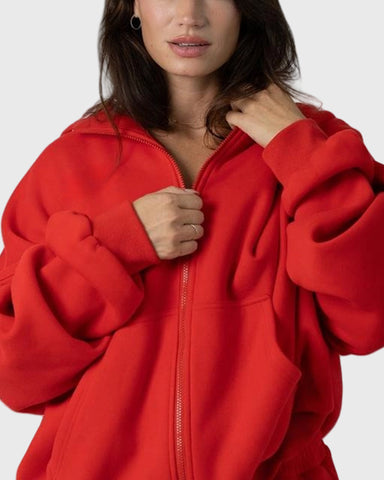 Cloud Zip Oversized Hoodie