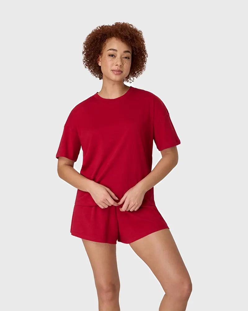 Supersoft Women's Lounge Tee & Shorts Set