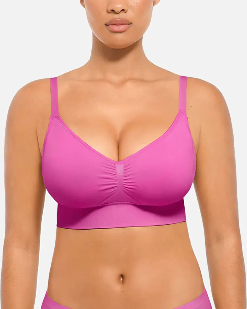 Women's Full Coverage Non-Padded Wireless Sculpt Bra