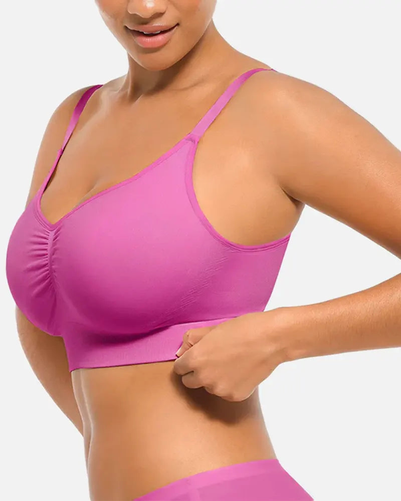 Women's Full Coverage Non-Padded Wireless Sculpt Bra