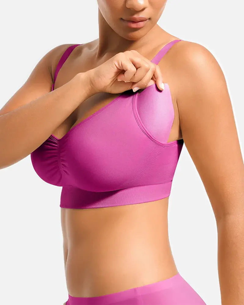 Women's Full Coverage Non-Padded Wireless Sculpt Bra