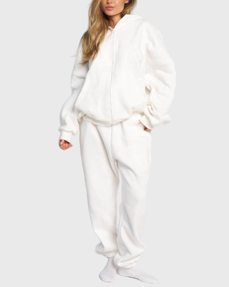 Cloud Zip Oversized Hoodie