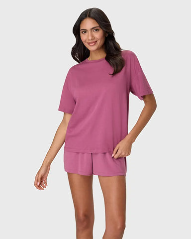 Supersoft Women's Lounge Tee & Shorts Set