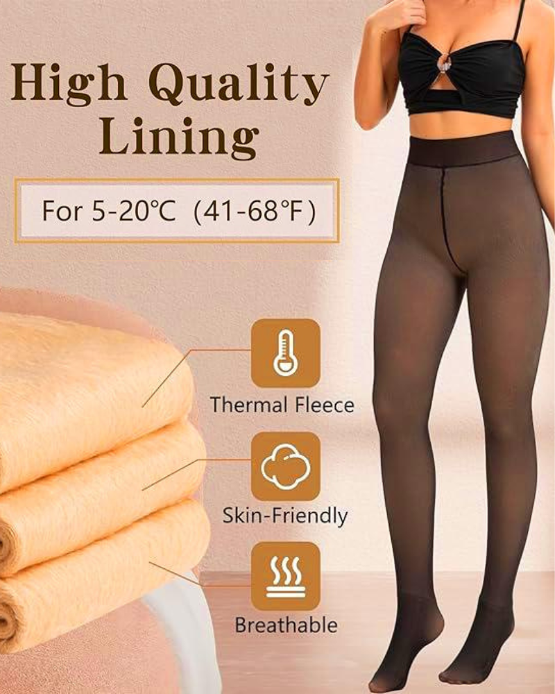 Viral One-Seam Shaping Fleece Lined Leggings