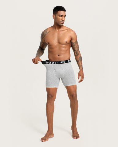 Cotton Stretch  Boxer Briefs with fly