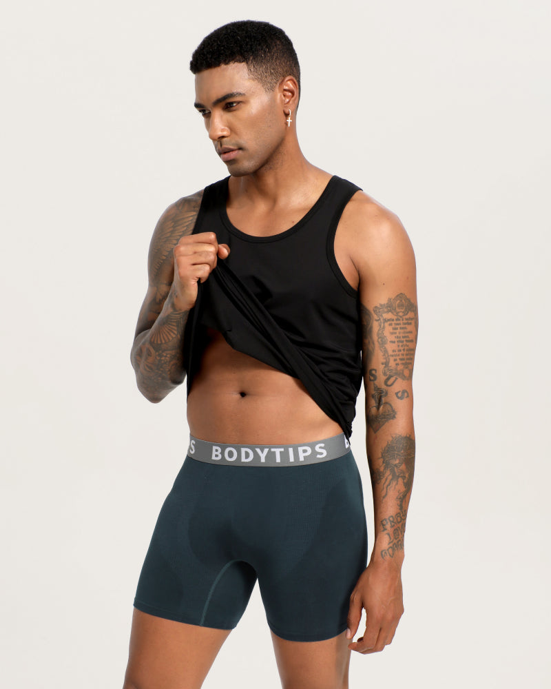 2 pack 5 - inch seamless boxer briefs