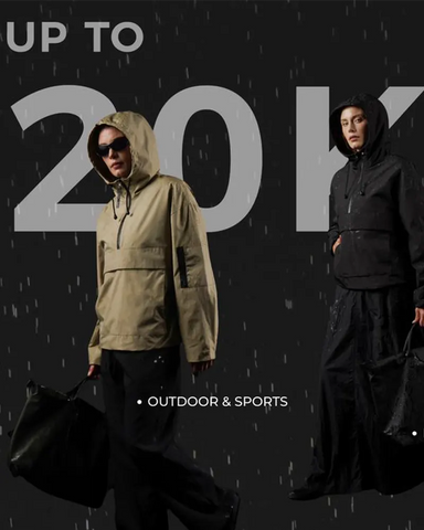 Women's  Waterproof Oversized Fall Hoodie Coat  Jacket with Adjustable Waist, Hood & Cuffs, Jacket Outerwear with