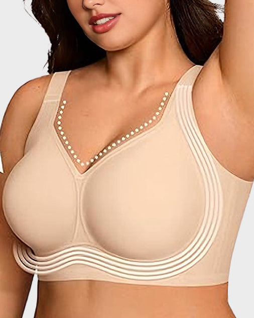 Plus Size Wireless Full Coverage Jelly Smoothing Bra