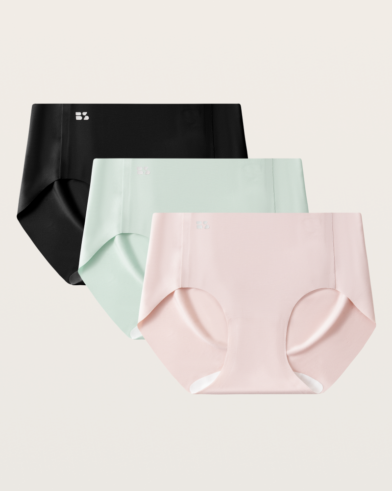3 Pack Seamless Invisibles Soft Stretch Hipster