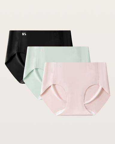 3 Pack Seamless Invisibles Soft Stretch Hipster