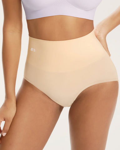 2 Pack Seamless High Waist Tummy Control Panties