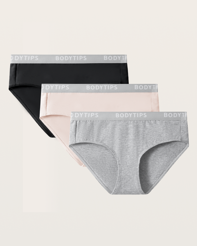 3 Pack Cotton Stretch Logo Briefs