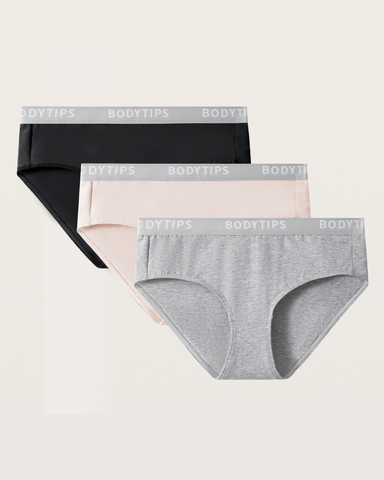 3 Pack Cotton Stretch Logo Briefs