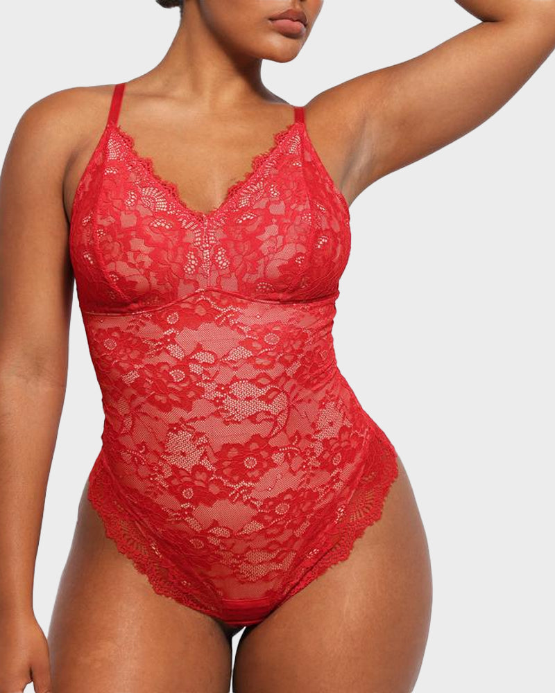 Lace smooth full body shaper