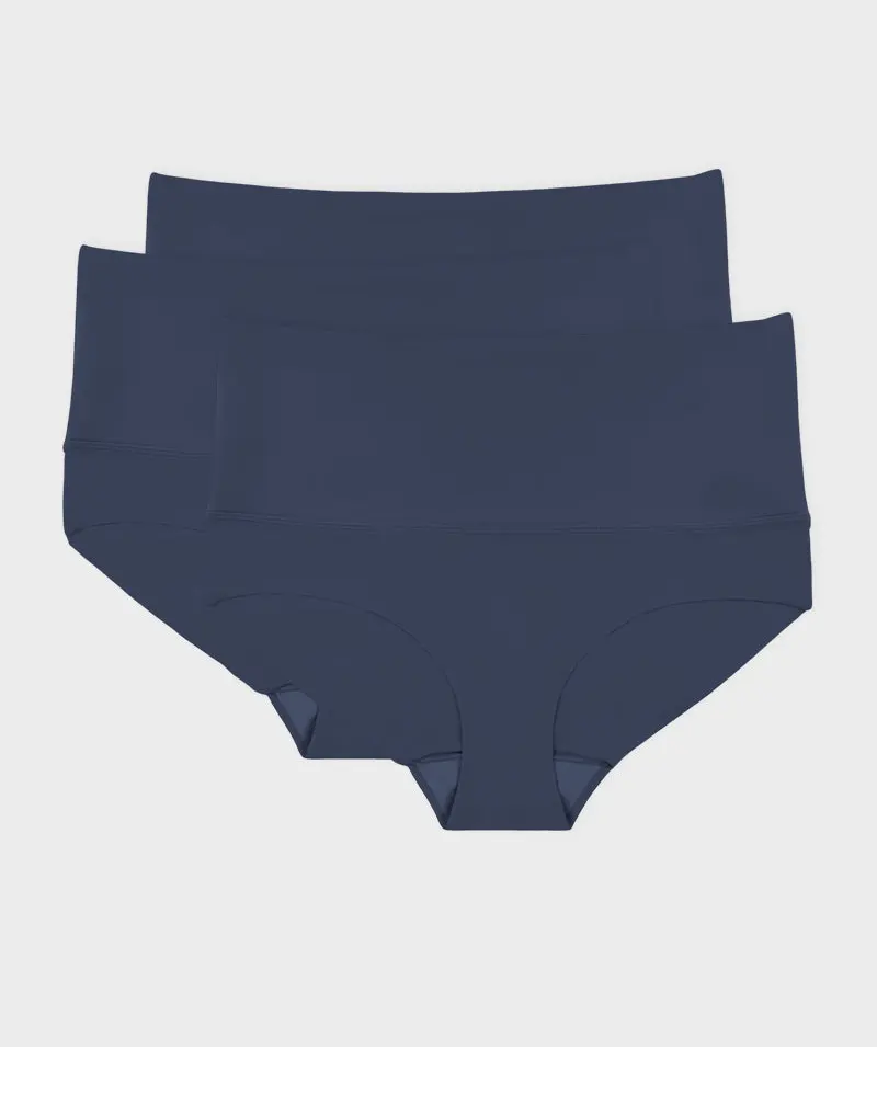 3-Pack High Waisted Tummy Control Briefs