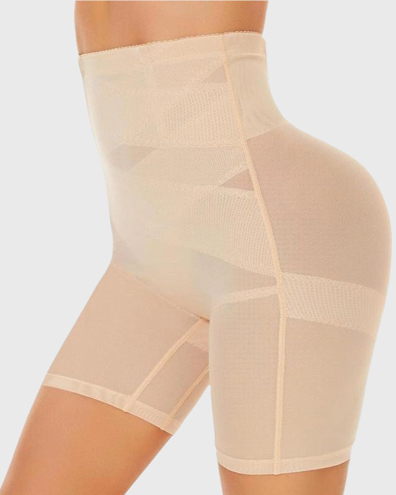 Women's Stretchy Shapewear Panties – Seamless & Solid Color