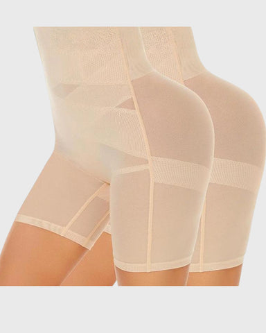 Women's Stretchy Shapewear Panties – Seamless & Solid Color