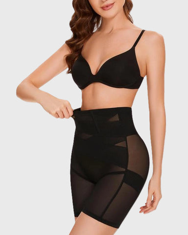 Women's Stretchy Shapewear Panties – Seamless & Solid Color