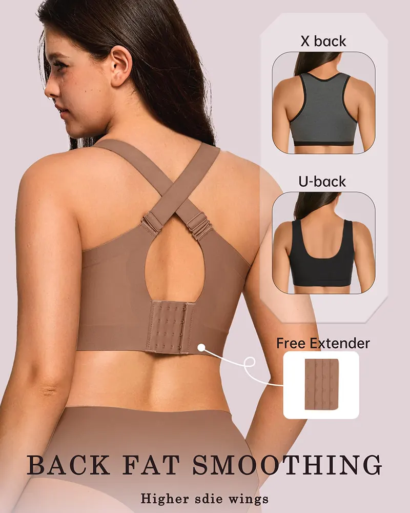 Plus Size Wireless Full Coverage Jelly Smoothing Bra