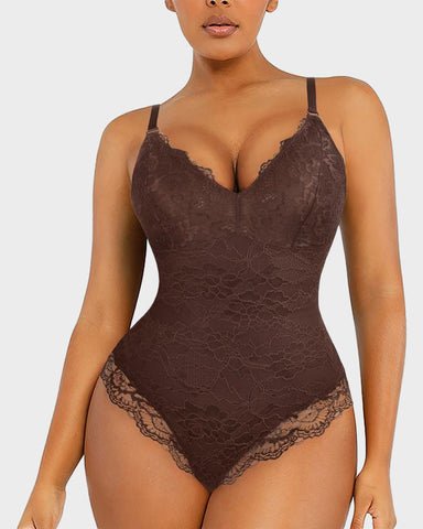 Lace smooth full body shaper