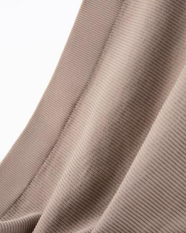 Seamless ribbed racer-back sports bra