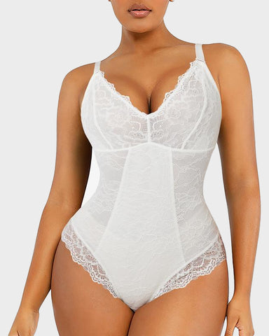 Lace smooth full body shaper