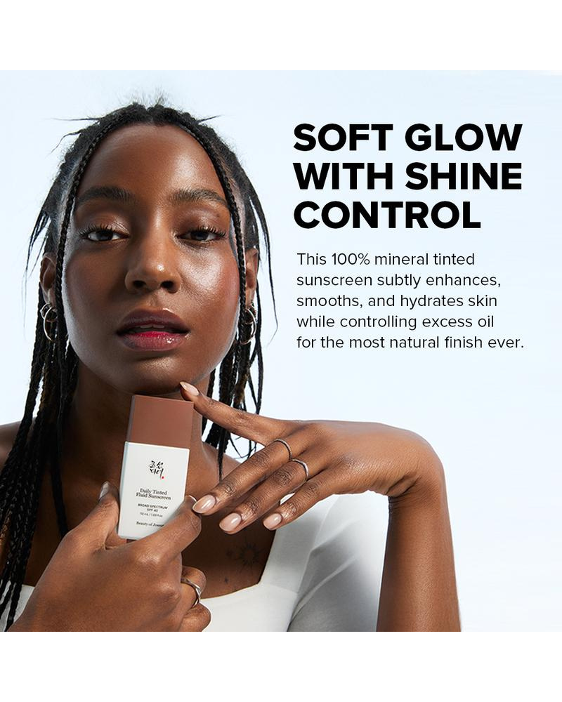 Daily Tinted Fluid Sunscreen 50ml Spf Facial