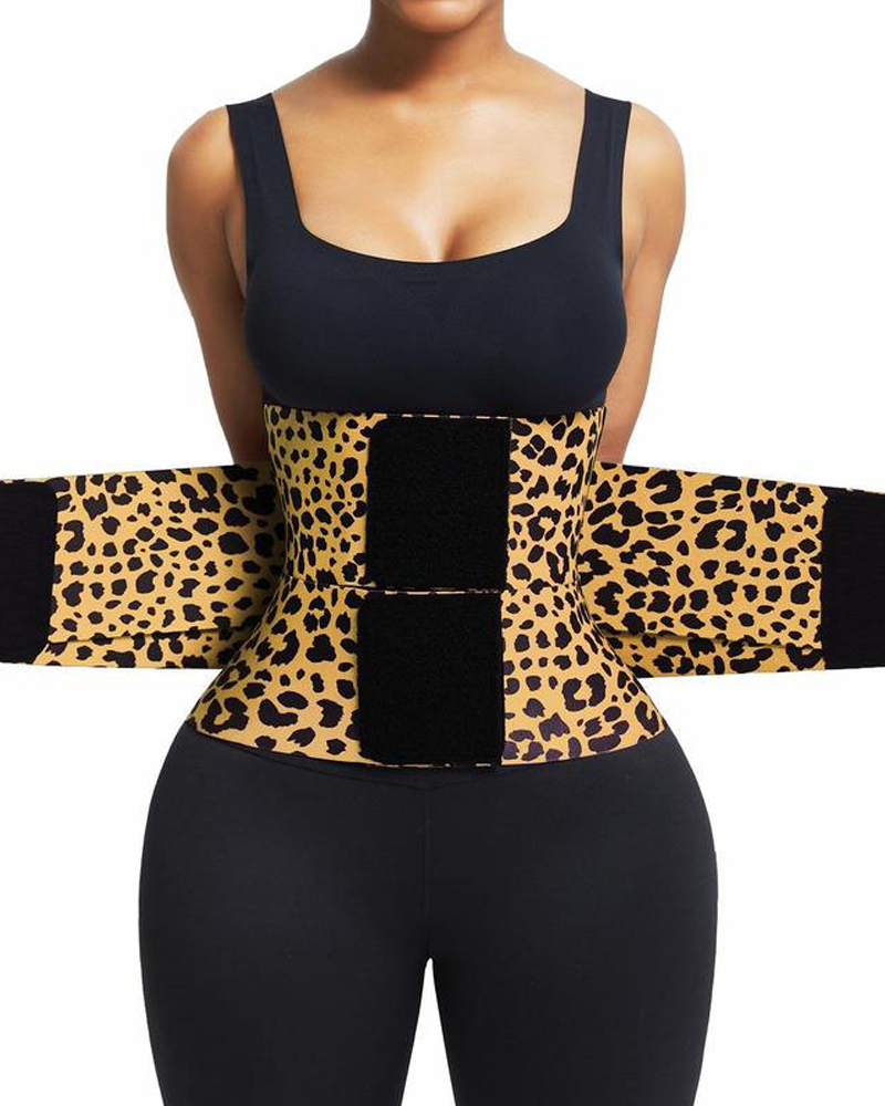 Adjustable Triple-Wrap Waist Cincher