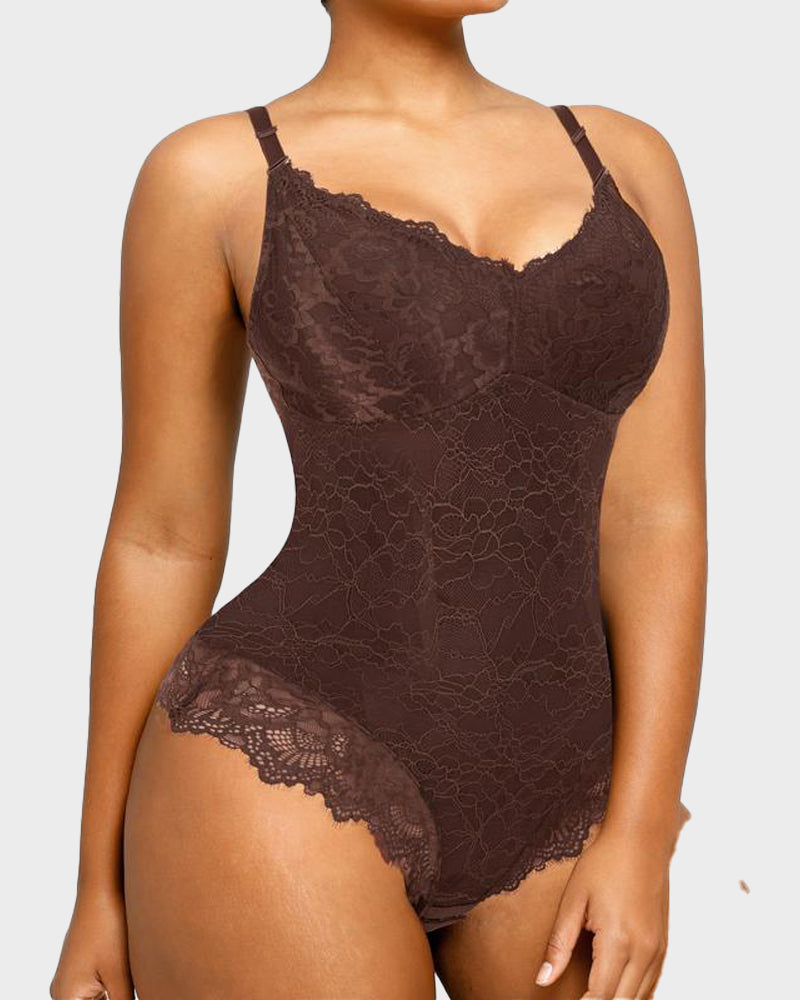 Lace smooth full body shaper