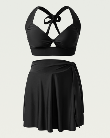 Vest and Skirt Tie-Knot Set