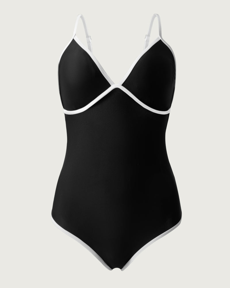 Contrast - Trim Bodysuit