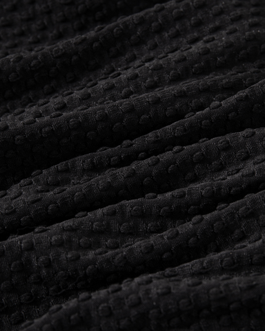 Laced Cutout Textured One-Piece Swimsuit