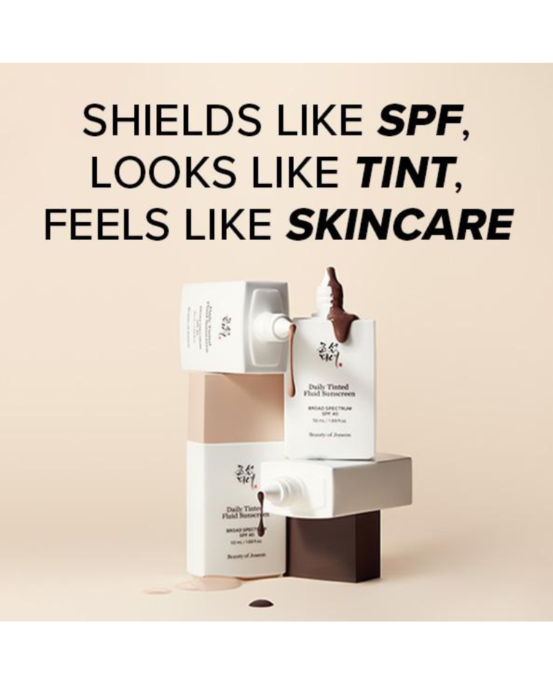 Daily Tinted Fluid Sunscreen 50ml Spf Facial