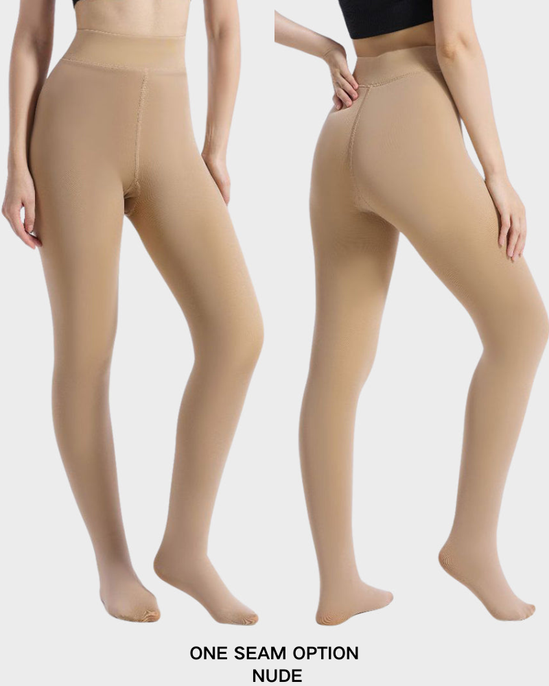 Viral One-Seam Shaping Fleece Lined Leggings