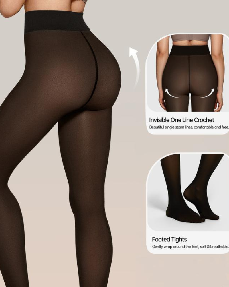 Viral One-Seam Shaping Fleece Lined Leggings