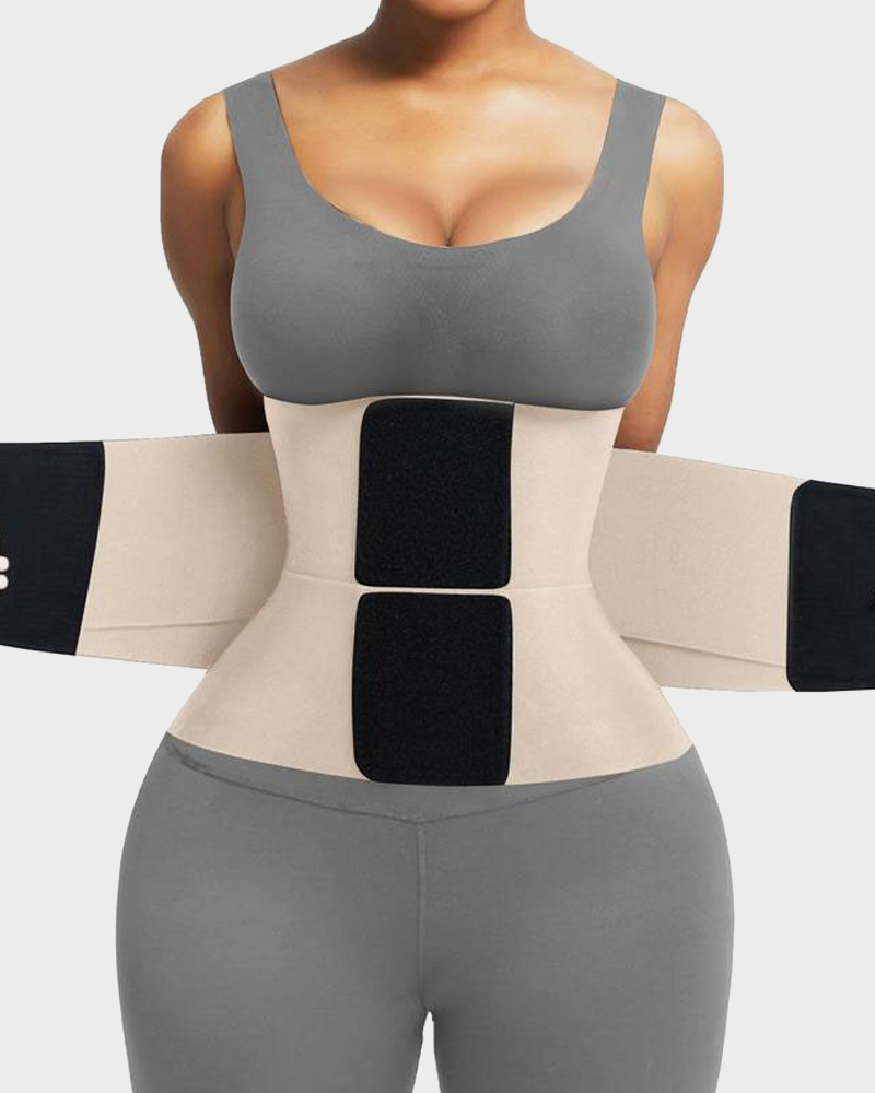 Adjustable Triple-Wrap Waist Cincher