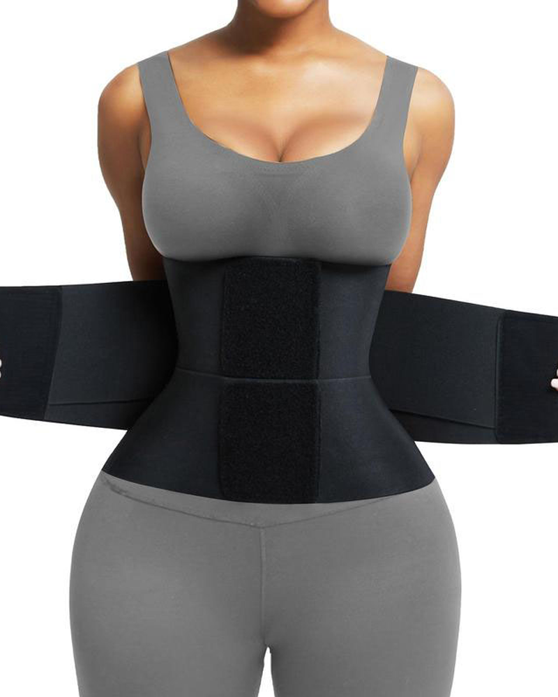 Adjustable Triple-Wrap Waist Cincher