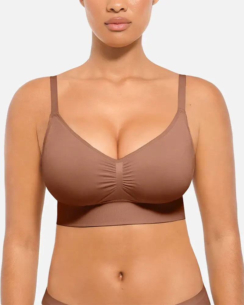 Women's Full Coverage Non-Padded Wireless Sculpt Bra
