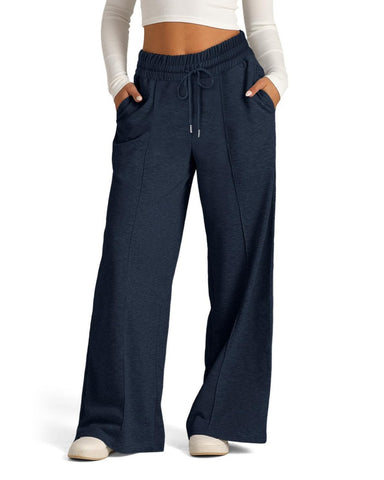Women's Straight Leg Drawstring Lounge Pants
