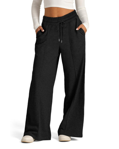 Women's Straight Leg Drawstring Lounge Pants