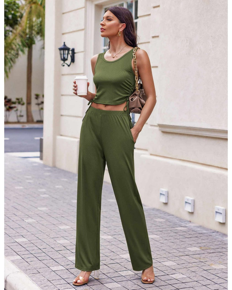 Women's Lightweight 3-Piece Sleepwear Set Sportswear