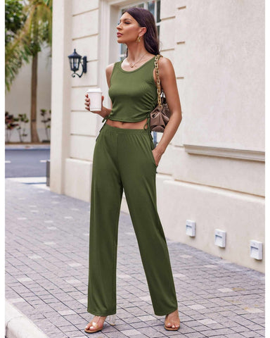 Women's Lightweight 3-Piece Sleepwear Set Sportswear