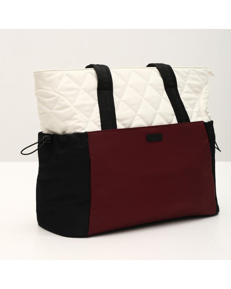 UUH Stylish Puffer Tote Bag for Women with Wallet