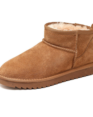 Women's Classic Genuine Suede Ankle Boots