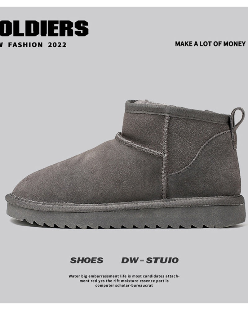 Women's Classic Genuine Suede Ankle Boots