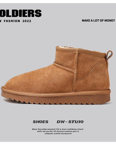 Women's Classic Genuine Suede Ankle Boots