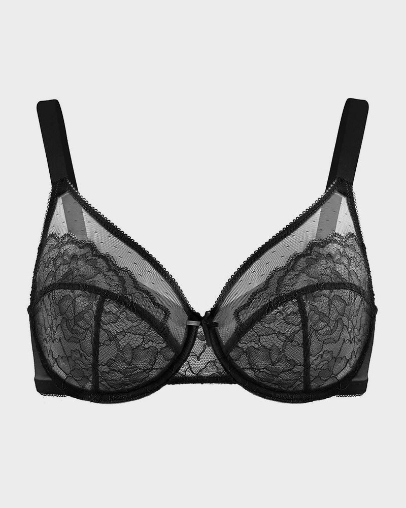 Full Coverage Lace Minimizer Bra